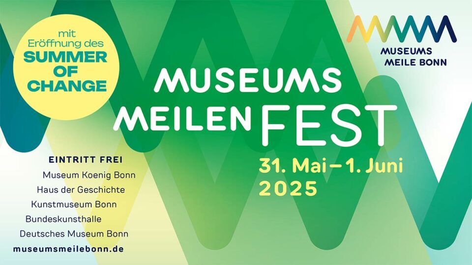 Museumsmeilenfest: 31. Mai - 1. Juni 2025